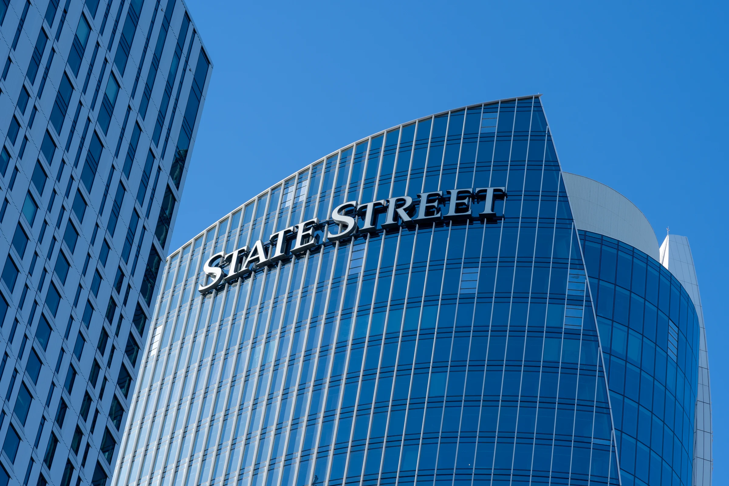 State Street headquarters in Boston, MA,  USA, on November 11, 2023. 
State Street Corporation, is a global financial services and bank holding company.